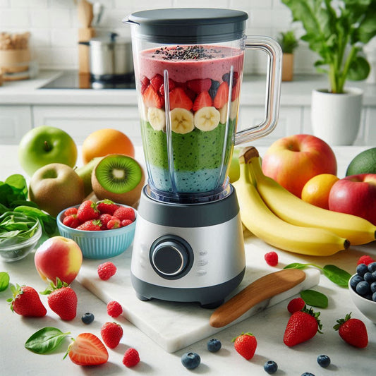 Smoothie-Rezepte für einen energiereichen Morgen mit einem tragbaren Mixer