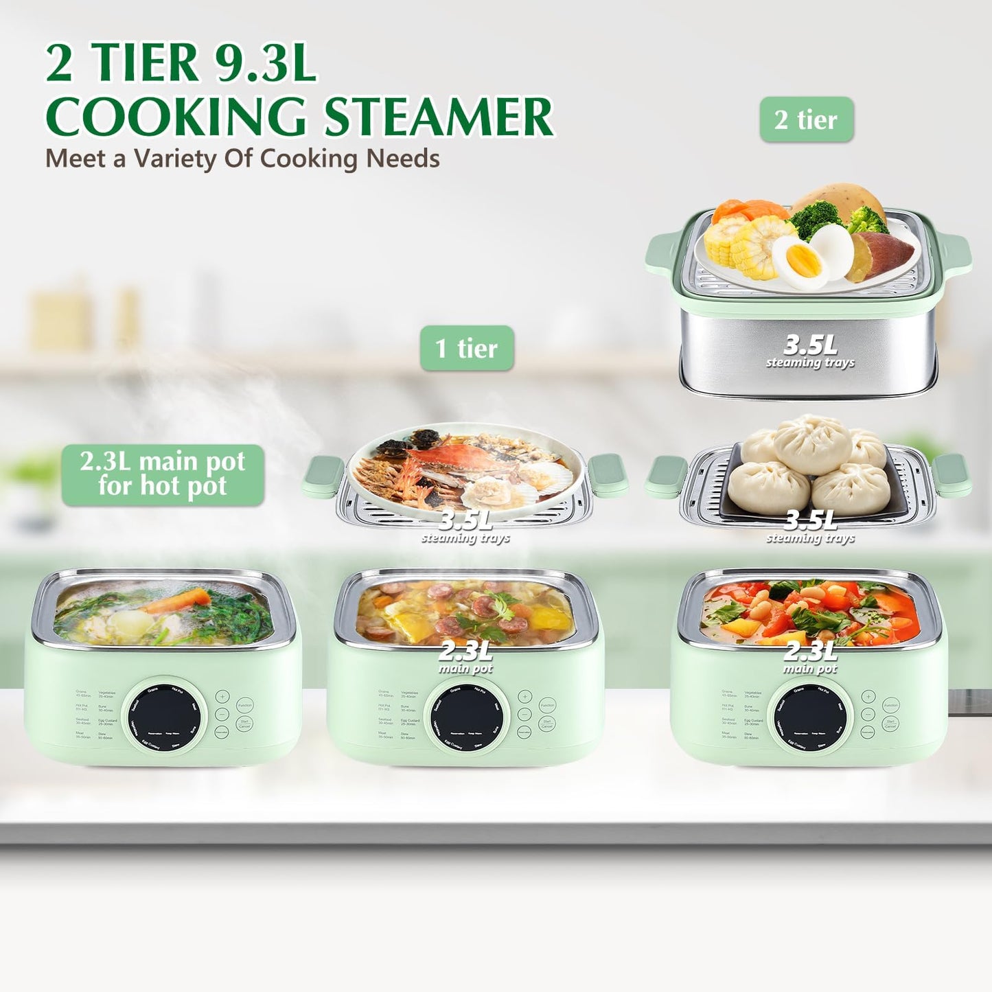 Steamer Electric Multifunctional