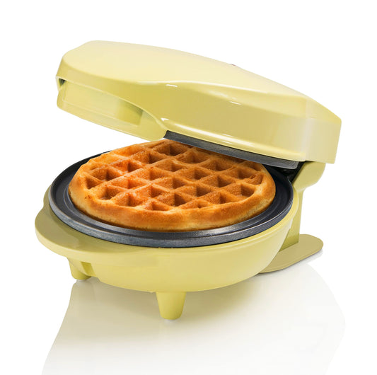 Mini-Waffeleisen Gelb