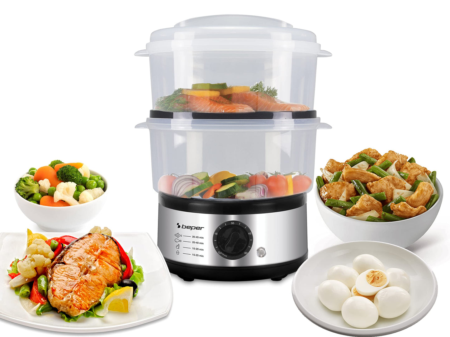 Multifunctional steamer